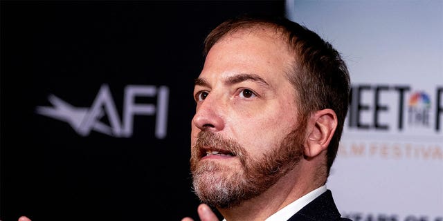 Moderator Chuck Todd attends "Meet the Press Film Festival" event during AFI FEST at TCL Chinese 6 theatre in Los Angeles, California, U.S. November 11, 2021. REUTERS/Ringo Chiu REFILE- CORRECTING EVENT