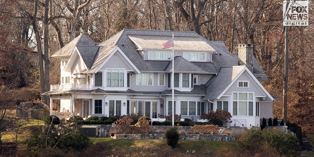 The home of ex-CNN producer John Griffin in Norwalk, Connecticut.