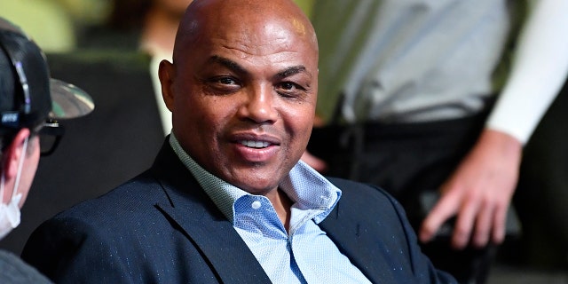 Charles Barkley was in attendance for a UFC Fight Night event at UFC APEX Nov. 20, 2021, in Las Vegas.