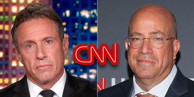 A spokesperson for Chris Cuomo said the former anchor and CNN boss Jeff Zucker had "no secrets" regarding his involvement in protecting his scandal-plagued big brother, former New York Gov. Andrew Cuomo. (Photo by J. Countess/Getty Images)
