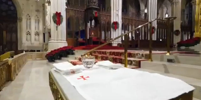 St. Patrick's Cathedral at Christmas