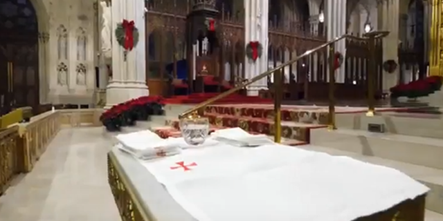 St. Patrick's Cathedral at Christmas