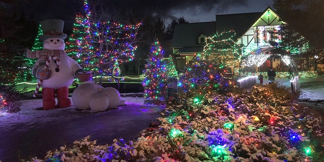 Christmastime at Santa’s Village in Jefferson, New Hampshire (Credit: White Mountains New Hampshire)