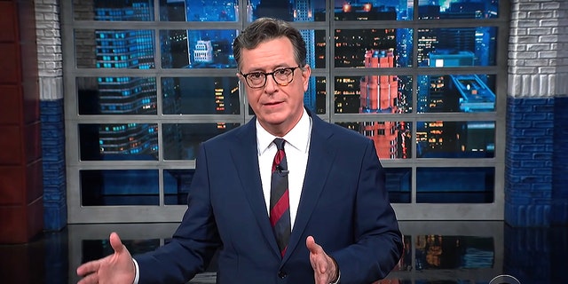 CBS late-night host Stephen Colbert joked that he would pay $15 per gallon because he drives a Tesla. 