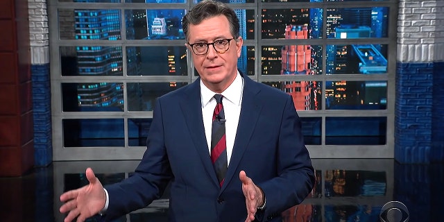 CBS late-night host Stephen Colbert joked that he would pay $15 per gallon because he drives a Tesla.