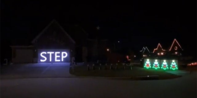 To-ong, from Houston, has been doing sequenced Christmas lights on his house since 2012. (Courtesy of Frankie To-ong)