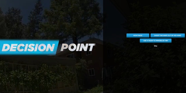 Decision Points Police Simulator