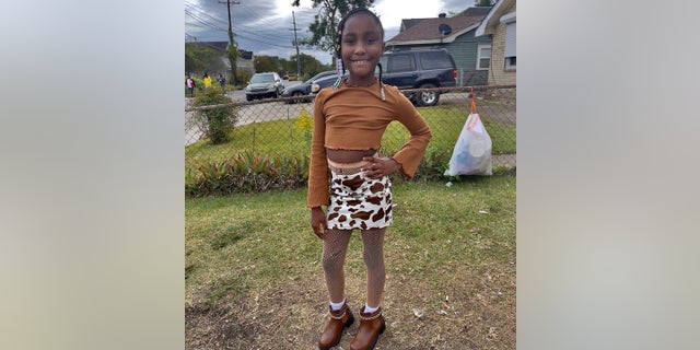 Dillan Burton, 7, was killed Sunday while riding in a car with her mother and sibling, New Orleans police said. City leaders called the fatal shooting "unbearably tragic."