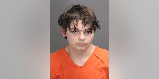 Ethan Crumbley, 15, allegedly shot and killed four students and injured seven others at Oxford High School. His mother allegedly texted him, "Ethan don’t do it" during the shooting, prosecutors said. 