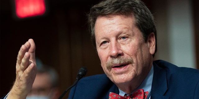 Robert Califf testifies before a Senate Committee on Health, Education, Labor and Pension hearing on the nomination to be commissioner of Food and Drug Administration on Capitol Hill in Washington, Tuesday, Dec. 14, 2021.