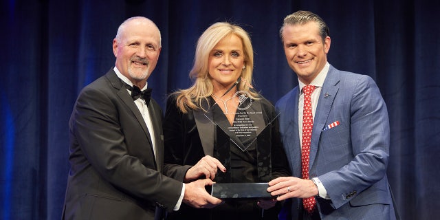 Tunnel to Towers CEO Frank Siller, FOX News Media CEO Suzanne Scott and
