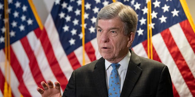 U.S. Sen. Roy Blunt, R-Mo., speaks on Capitol Hill in Washington, June 10, 2020.