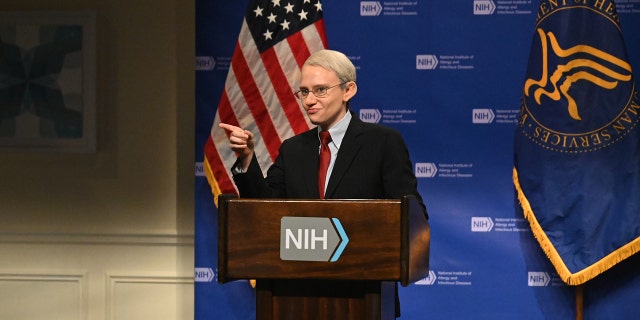 "Saturday Night Live" cast member Kate McKinnon reprised her role as Dr. Anthony Fauci on this weekend's show.