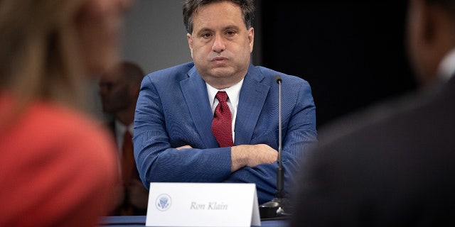 White House chief of staff Ron Klain attends an event with governors of western states and members of the Biden administration cabinet June 30, 2021, in Washington. 