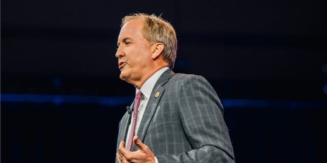 Texas Attorney General Ken Paxton speaks during the Conservative Political Action Conference on July 11, 2021 in Dallas, Texas. 