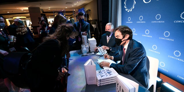 Dr. Mehmet Oz, pictured here at the 2021 Concordia Annual Summit in New York City, has been a vocal critic of gun laws.