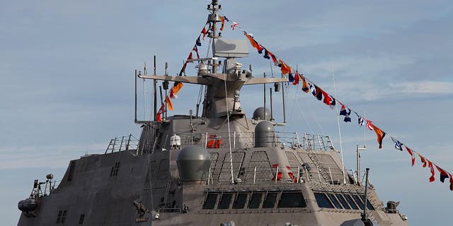 U.S. Navy Warship Remains In Port After COVID-19 Breaks Out Among '100% Immunized' Crew - Fox News 2 The USS Milwaukee, the only naval ship to date to be commissioned in her namesake city, in the state she was built, sits docked at Veterans Park in Milwaukee, Wisconsin on Nov. 20, 2015. (Photo By Raymond Boyd/Getty Images)