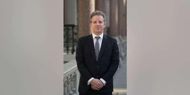 Christopher Steele, the former MI6 agent who set-up Orbis Business Intelligence and compiled a dossier on Donald Trump, in London.