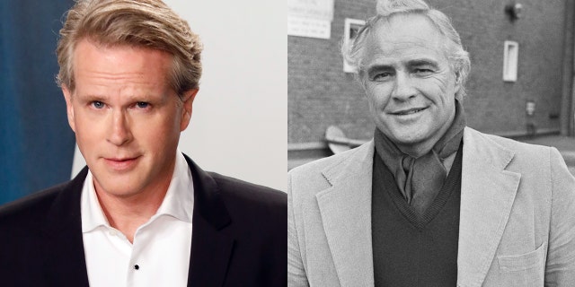Cary Elwes (왼쪽) said he used to lure Marlon Brando out of his trailer with food while filming "Superman."