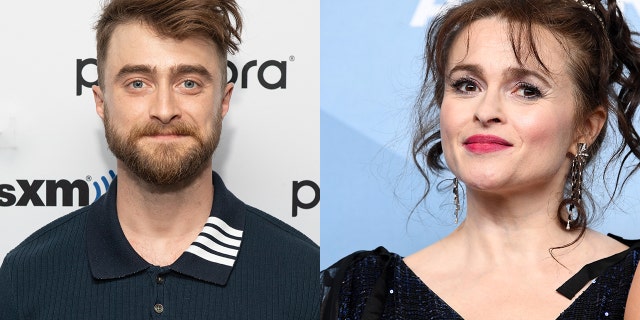 Daniel Radcliffe had a crush on his co-star Helena Bonham Carter.