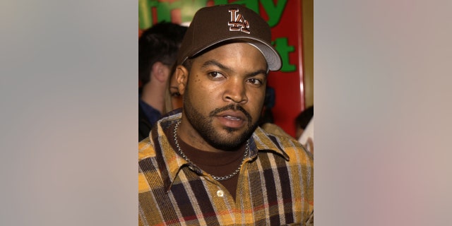 Actor/writer/producer Ice Cube during "Friday After Next" premiere in California.
