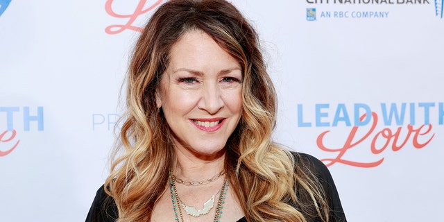 Joely Fisher attends Project Angel Food ‘Lead With Love 2021’ at KTLA 5 on July 17, 2021, in Los Angeles, California.