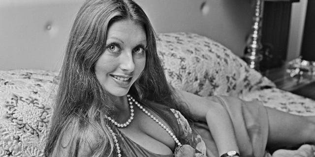 British glamour model Marilyn Cole. She was Playboy magazine's Playmate of the Month for January 1972.