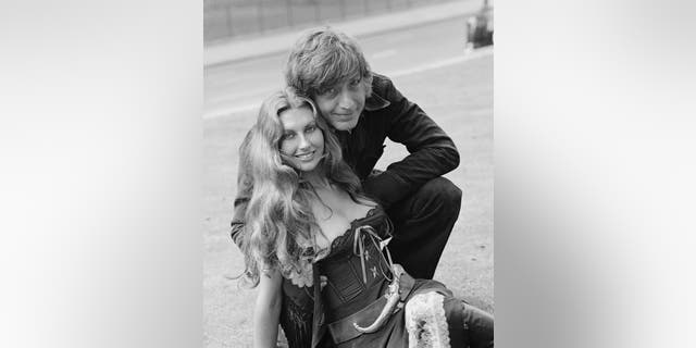 Marilyn Cole with her partner, Playboy executive Victor Lownes.
