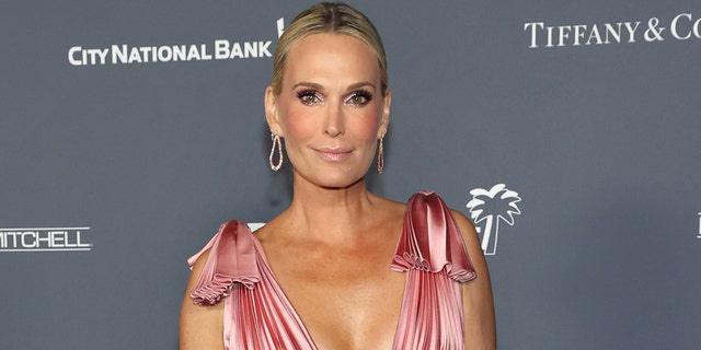 Molly Sims previously spent the holidays in Los Angeles.