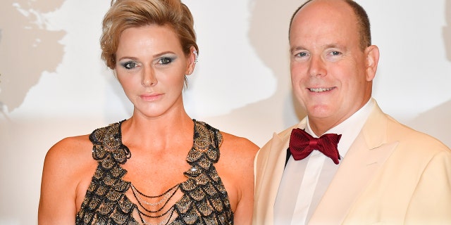 Princess Charlene and Prince Albert of Monaco