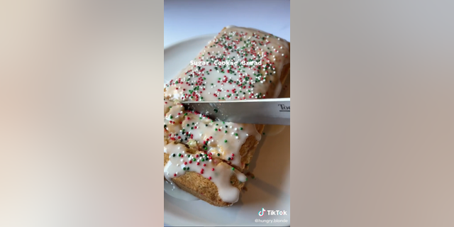 Gracie Gordon told Fox News Digital that her original ‘Sugar Cookie Bread’ recipe tastes like a sugar cookie and pound cake.