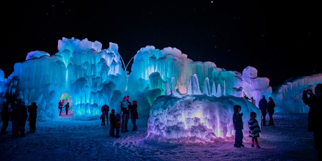 Ice Castles in Midway, Utah (Courtesy of Valor McNeely)