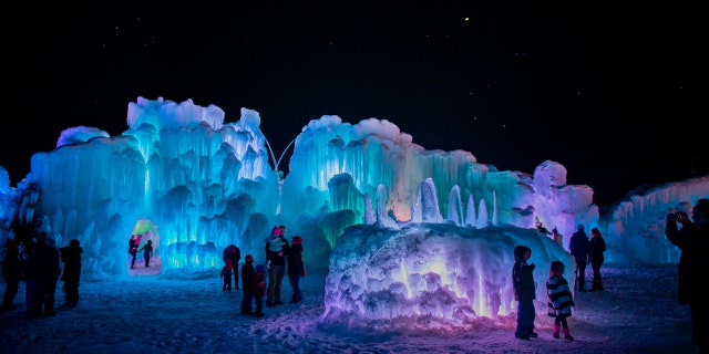 Ice Castles in Midway, Utah (Courtesy of Valor McNeely)