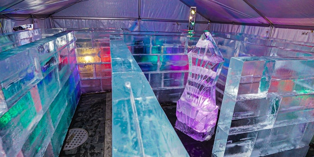 City Center DC Ice Maze in Washington DC (Albert Ting / CityCenter DC)