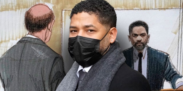 Actor Jussie Smollett departs the Leighton Criminal Courthouse after day six of his trial in Chicago.