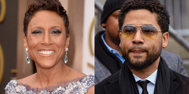 Robin Roberts and Jussie Smollett