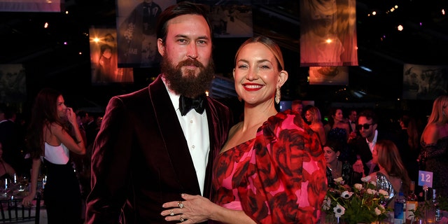 Kate Hudson announced on Instagram in September that she’s engaged to longtime boyfriend Danny Fujikawa. The two began dating in 2016 and welcomed their daughter, Rani Rose Hudson Fujikawa, two years later.