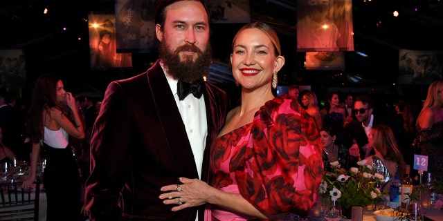 Kate Hudson announced on Instagram in September that she’s engaged to longtime boyfriend Danny Fujikawa. The two began dating in 2016 and welcomed their daughter, Rani Rose Hudson Fujikawa, two years later.