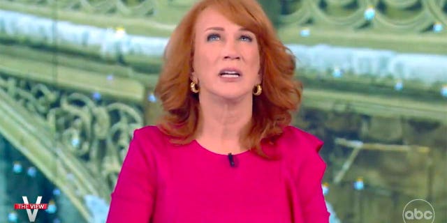 Kathy Griffin appears on ABC's "The View" 12月に 2, 2021. (Screenshot/ABC)