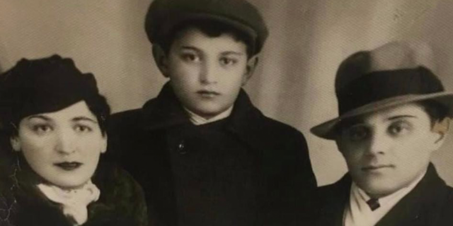 Lisa Sharkey's Polish relatives were exterminated in Nazi concentration camps during WWII. Shown above are her cousin, Sara Radzyminski (at left), Sara's husband (at right), and the couple's young son, Jakob. They were from Lomza, Poland, and suffered a cruel and awful fate like so many other Jews during WWII. (courtesy Lisa Sharkey)