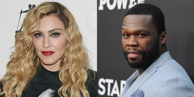50 Cent reportedly compared one of Madonna's photos to "The Wizard of Oz."