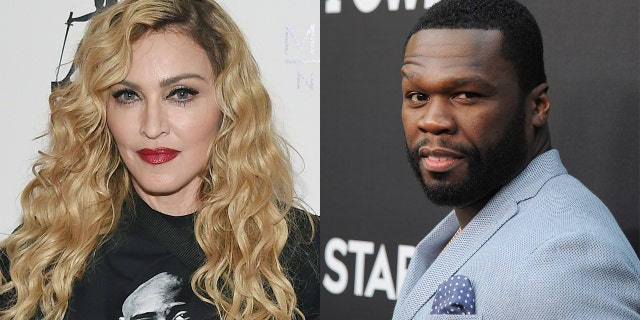 50 Cent reportedly compared one of Madonna's photos to "The Wizard of Oz."