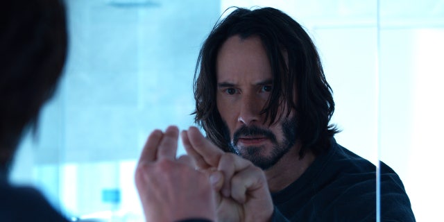Keanu Reeves will next be seen reprising his role as Neo in ‘The Matrix Resurrections,’ in theaters and on HBO Max on Dec. 22.