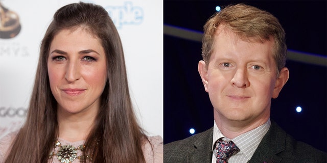 Mayim Bialik and Ken Jennings are co-hosts of the game show "Jepordy!"
