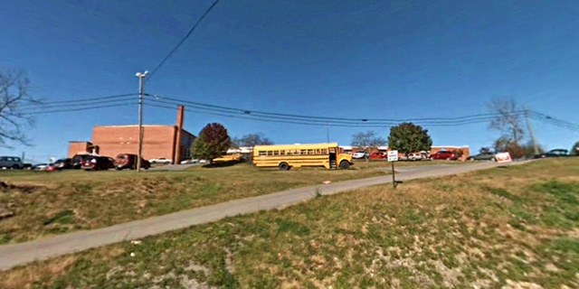 Nickelsville Elementary School is located southwest of Roanoke. 