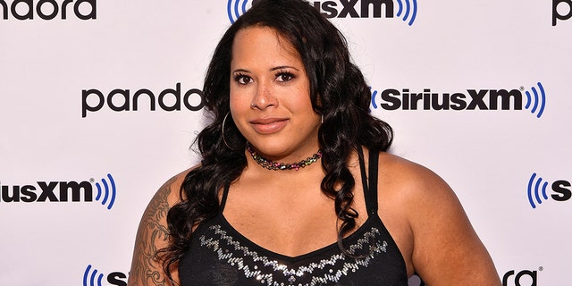 Professional wrestler and actress Nyla Rose visits SiriusXM Studios on October 4, 2019 in New York City.