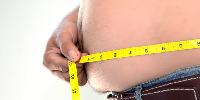 Obesity being measured