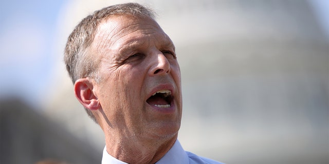 Rep. Scott Perry, R-Pa., outside the Capitol Building on Aug. 23, 2021, in Washington.