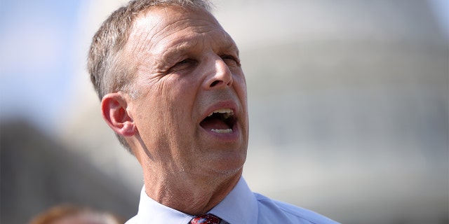 Rep. Scott Perry, R-Pa., outside the Capitol Building on Aug. 23, 2021, in Washington.