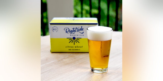 Rightside Brewing Non-Alcoholic Citrus Wheat Beer (Credit: Rightside Brewing)